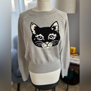 Adorable Cat Face Sweater